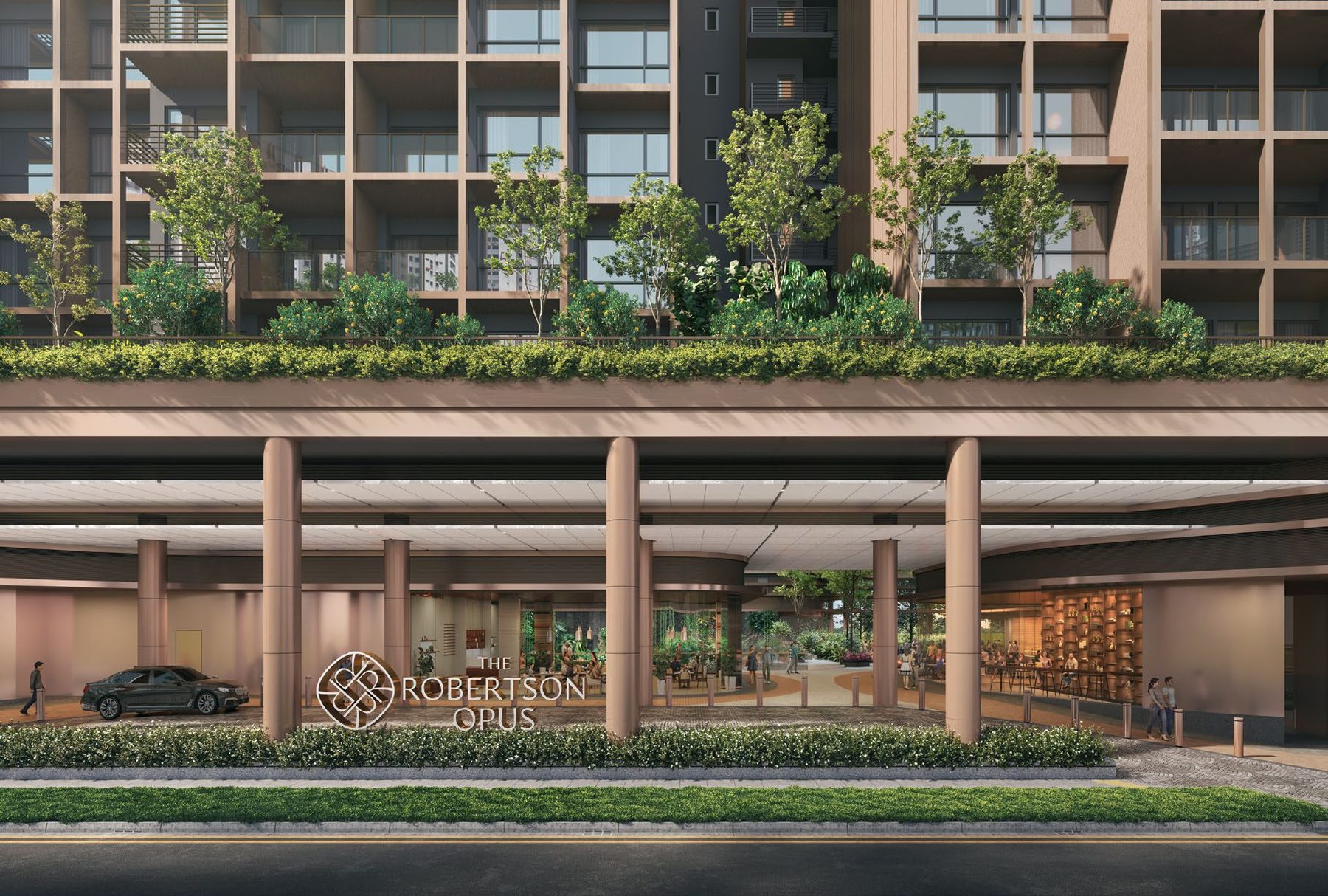 Arrival Plaza (artist’s impression)