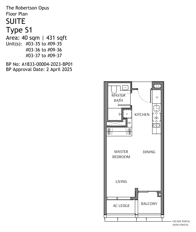 Type S1 · Suite