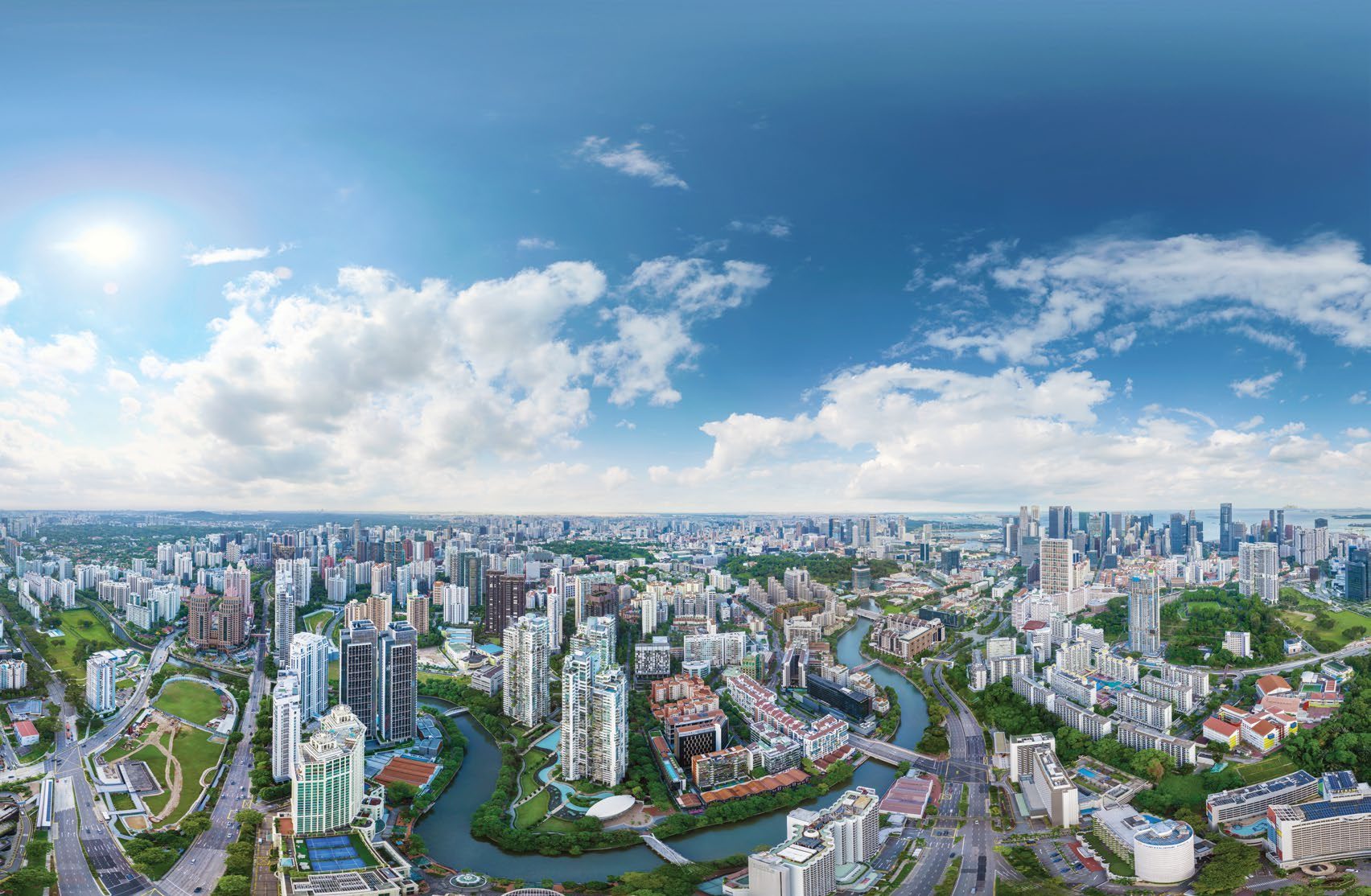 Singapore skyline